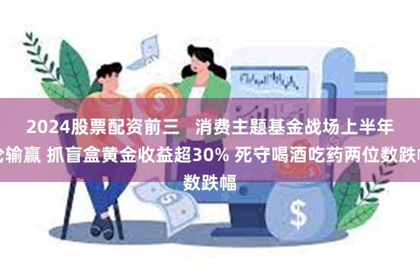 2024股票配资前三   消费主题基金战场上半年论输赢 抓盲盒黄金收益超30% 死守喝酒吃药两位数跌幅